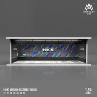 MoreArt LED HKS Garage Display 1:64