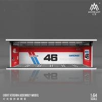 MoreArt LED Simons BRE Garage Display 1:64