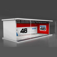 MoreArt LED Simons BRE Garage Display 1:64