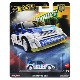 Hot Wheels Premium Car Culture Hammer Drop MG Metro 6R4