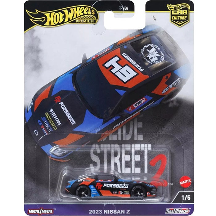Hot Wheels Premium Car Culture Slide Street 2 2023 Nissan Z
