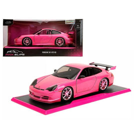 Jada Pink Slips Porsche 911 GT3 RS with Base 1:24 Scale Die-Cast Metal Vehicle