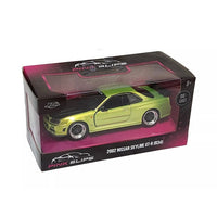 Jada Pink Slips 2002 Nissan Skyline GT-R (R34) 1:32 diecast