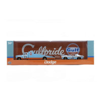 M2 Machines 1974 Dodge Truck & 1970 Dodge Challenger T/A GULF R99