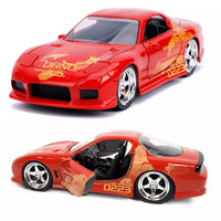 Jada Toys Fast & Furious Mazda RX-7 "Orange Julius" 1:24 Diecast