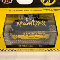 M2 Machines Mooneyes 1960 VW Delivery Van 1:64 Yellow/Black Diecast