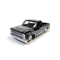 Auto World Lowriders 1983 Chevrolet Silverado 1:64 Diecast Car