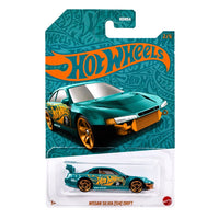 2024 Hot Wheels 56th Anniversary Pearl and Chrome Nissan Silvia (S14) Drift