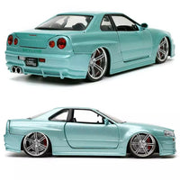 Jada Fast & Furious: Brian's Nissan Skyline GT-R R34 (Turquoise) 1:24 Diecast