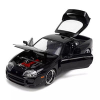 Jada Fast & Furious 1995 Toyota Supra Black 1:24 Diecast