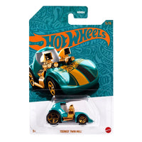 2024 Hot Wheels 56th Anniversary Pearl and Chrome Tooned Twin Mill