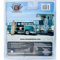 M2 Machines Auto Figures 1959 VW Mircobus Deluxe U.S.A. With Figures Model 1:64 Diecast Car