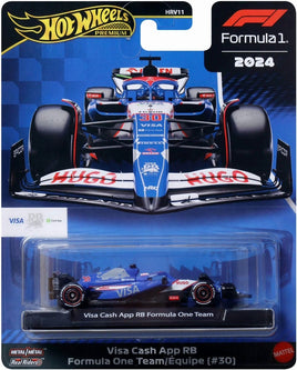 Hot Wheels Premium Formula 1 Visa Cash App RB #30