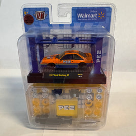 M2 Machines PEZ Model Kit 1987 Ford Mustang GT Foxbody CHASE