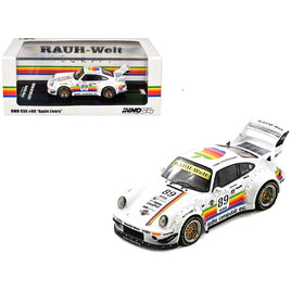 Porsche RWB 930 #89 "Apple Livery" White – 1/64 Diecast by INNO64