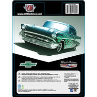 M2 Machines 1957 Bel Air Black w/ Green Flames
