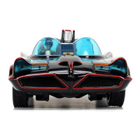 Jada Classic TV Series Batman Batmobile 1:24 Die-Cast Model Car & 2.75" Batman, Robin, Penguin, & The Joker Figures