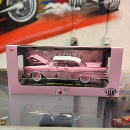 M2 Machines 1957 Chevrolet Bel Air Hardtop Cherry Coke CHASE WMTS01 1:24 Diecast