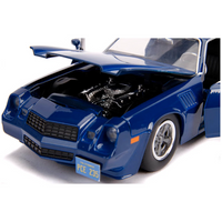 Billy's Chevrolet Camaro Z28 with Collectible Coin "Stranger Things" 1/24 Diecast Model Car by Jada