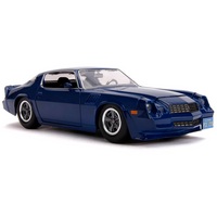Billy's Chevrolet Camaro Z28 with Collectible Coin "Stranger Things" 1/24 Diecast Model Car by Jada