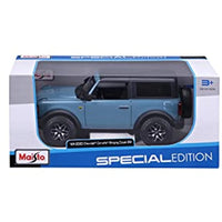Maisto Special Edition 2021 Ford Bronco Badlands 2-Door – Blue 1:24