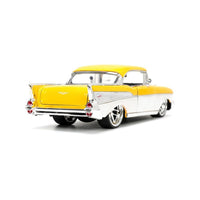 1957 Chevrolet Bel Air "Bigtime Muscle" Series 1/24 Diecast Model Car by Jada