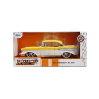 1957 Chevrolet Bel Air "Bigtime Muscle" Series 1/24 Diecast Model Car by Jada
