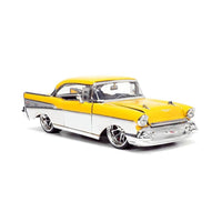 1957 Chevrolet Bel Air "Bigtime Muscle" Series 1/24 Diecast Model Car by Jada