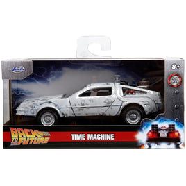 Jada Back to the Future Time Machine Frosted Version 1:32