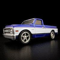 Hot Wheels Red Line Club ‘69 Chevy C-10 Spectraflame Blue 1:64 Diecast Car