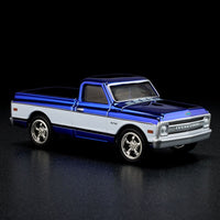 Hot Wheels Red Line Club ‘69 Chevy C-10 Spectraflame Blue 1:64 Diecast Car