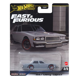 Hot Wheels Premium Fast & Furious 1987 Chevy Caprice 1:64 Diecast Car