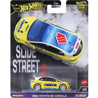 Hot Wheels Premium Car Culture Slide street 2 2023 Toyota GR Corolla w/ Protector 1:64 Diecast