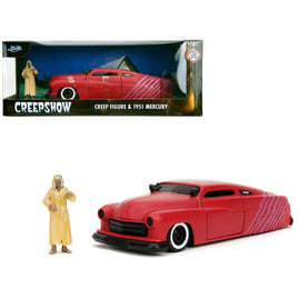 Jada Creep Show 1951 Mercury & Creep Figure 1:24 Diecast