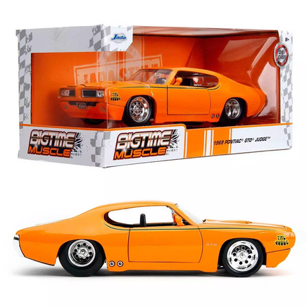 Jada Big Time Muscle 1969 Pontiac GTO Judge 1:24 Diecast Car