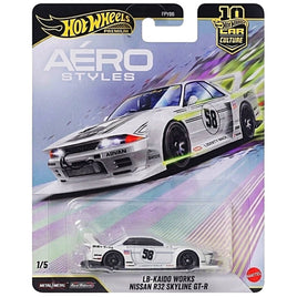 Hot Wheels Premium Car Culture Aero Styles LB-Kaido Works Nissan R32 Skyline GT-R