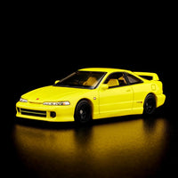 Hot Wheels Red Line Club 1995 Honda Integra Type R, Phoenix Yellow, 1:64 Scale