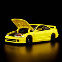 Hot Wheels Red Line Club 1995 Honda Integra Type R, Phoenix Yellow, 1:64 Scale