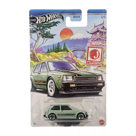 Hot Wheels J-Imports 1981 Toyota Starlet KP61 1:64 Diecast Car