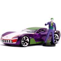 Jada Hollywood Rides The Joker & 2009 Chevrolet Corvette Stingray 1:24