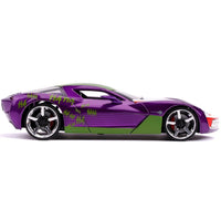 Jada Hollywood Rides The Joker & 2009 Chevrolet Corvette Stingray 1:24
