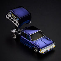 Hot Wheels Red Line Club Exclusive 1986 Nissan 720 King Cab Blue 1/64 Diecast Car