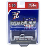 M2 Machines 1976 Chevrolet Silverado Bonanza -10 Squarebody Spirit of '76 White MJS97 Pre-Order
