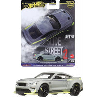 Hot Wheels Premium Car Culture Slide Street 2 2018 Ford Mustang RTR Spec 5 1:64 Diecast