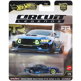 Hot Wheels Premium Car Culture Circuit Legends 2024 Mustang RTR Spec 5-FD