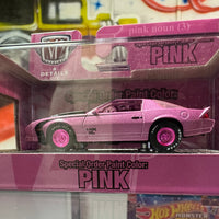 M2 Machines 2020 1985 Chevrolet Camaro IROC-Z Pink Special Order Paint CHASE