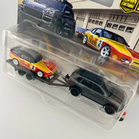 Hot Wheels Team Transport #95 Shell – '89 Porsche 944 Turbo & 2008 Porsche Cayenne 1/64