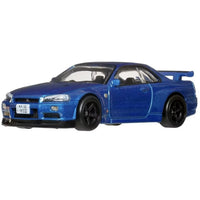 Hot Wheels Premium Car Culture Timeless Icons Nissan Skyline GT-R V-Spec II (BNR34)