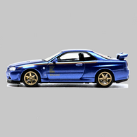 MotorHelix VDX Expo Nissan Skyline GT-R R34 V-Spec II Customized Bayside Blue – Canadian Diecast Expo