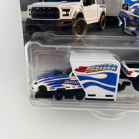 Hot Wheels Team Transport #96 Rob'N Pinks & '17 Ford F-150 Raptor 1/64